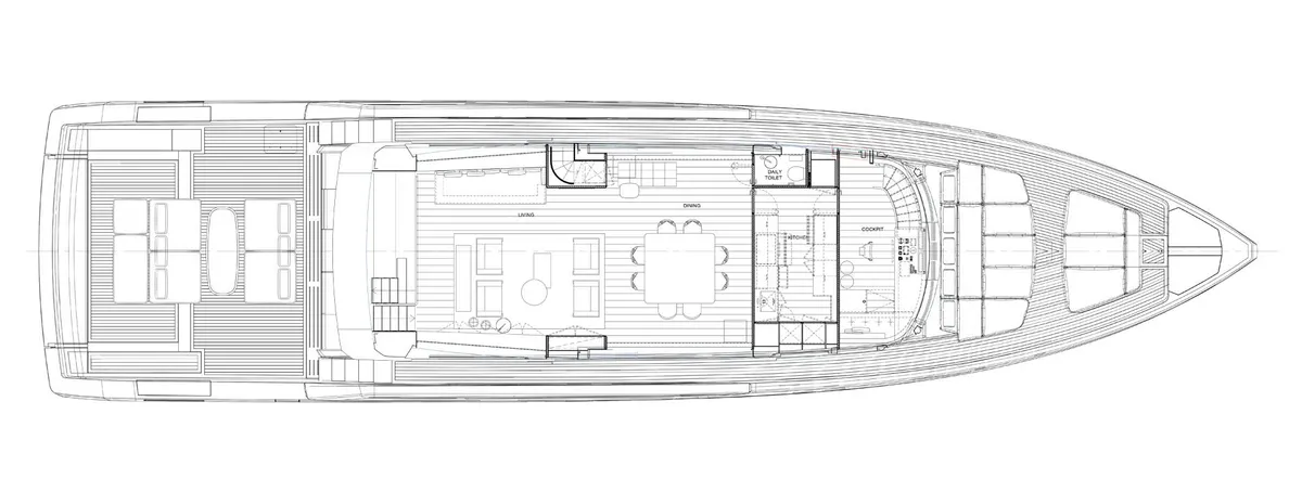 Sanlorenzo SP110 — Plans photo 4