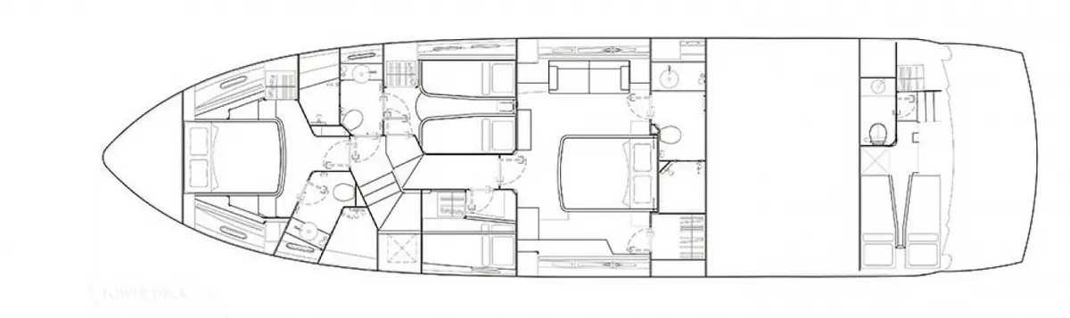 Sunseeker Manhattan 63 — Plans photo 1
