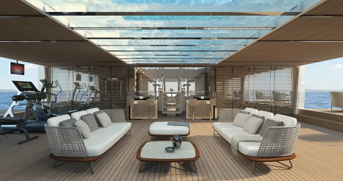 Sanlorenzo 62Steel — Interior photo 1