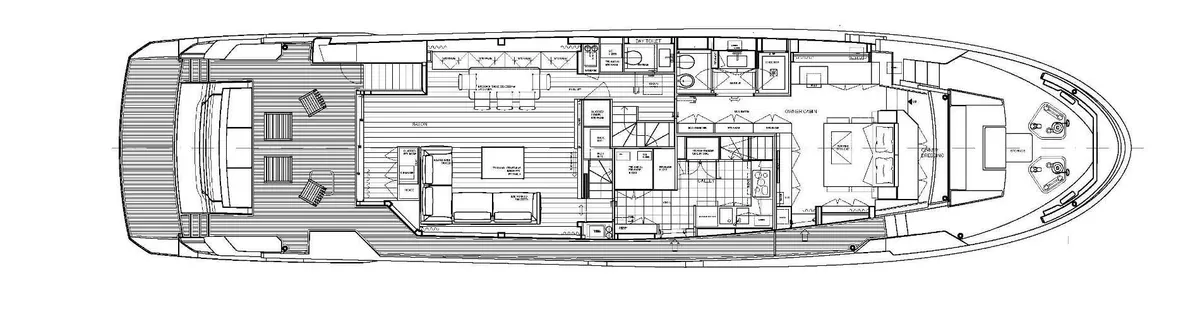 Sanlorenzo SL96 — Plans photo 3