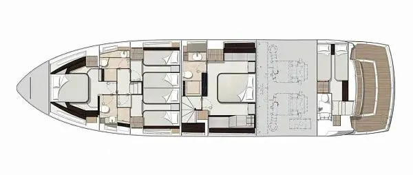 Sunseeker 76 — Plans photo 3