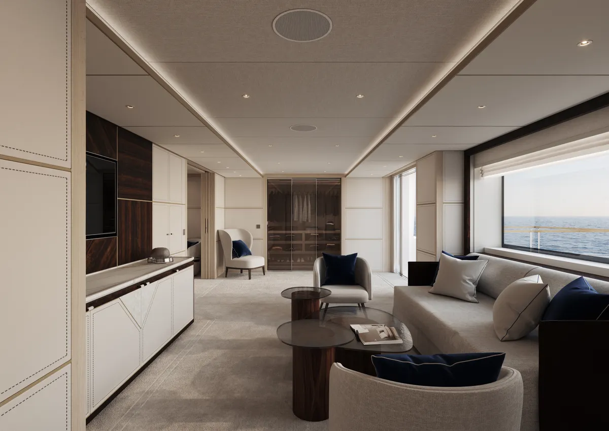 Sanlorenzo 58Steel — Interior photo 1
