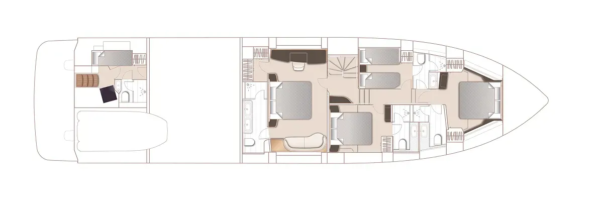 Princess S80 — Plans photo 3