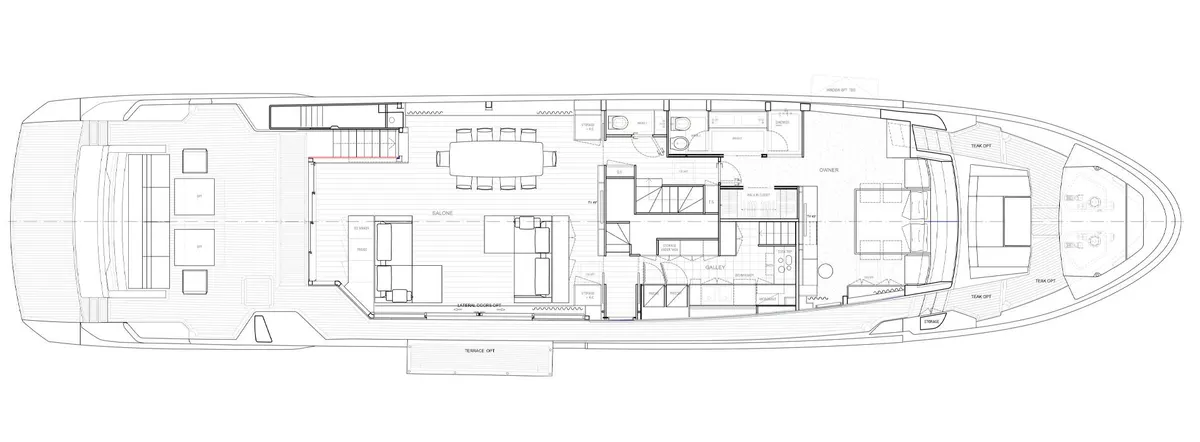 Sanlorenzo SL106A — Plans photo 1