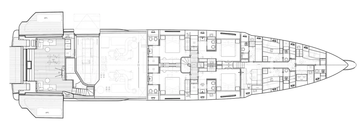 Sanlorenzo SD132 — Plans photo 1