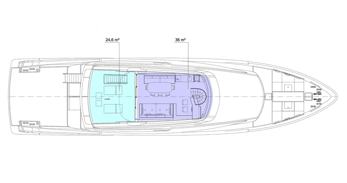 Sanlorenzo SX112 — Plans photo 2