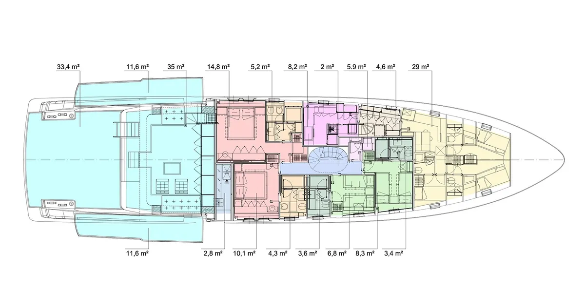 Sanlorenzo SX112 — Plans photo 1