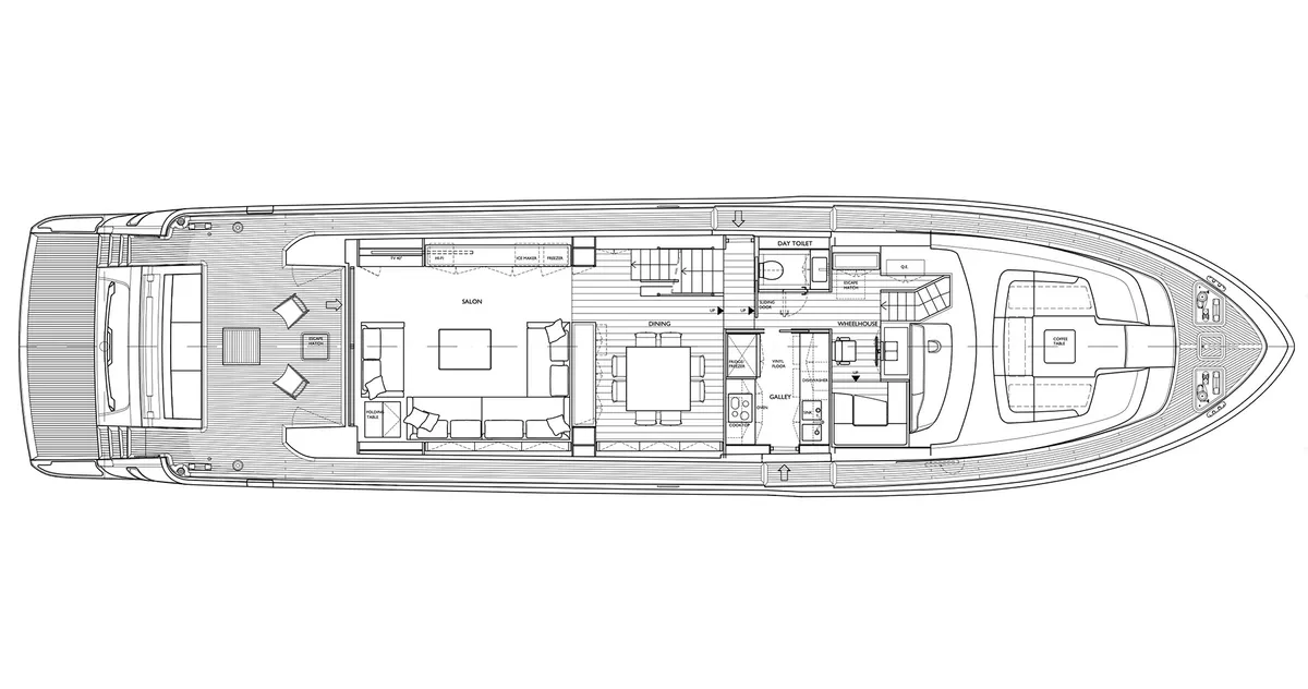 Sanlorenzo SL86 — Plans photo 3