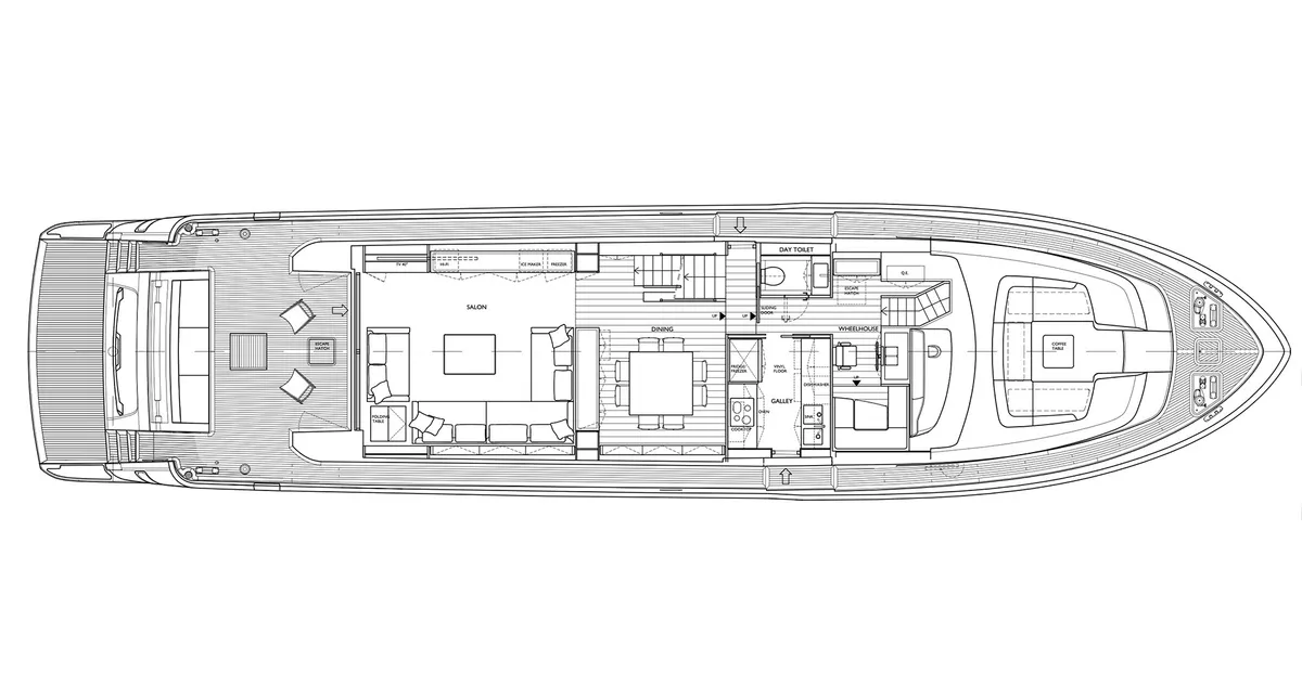 Sanlorenzo SL86 — Plans photo 6