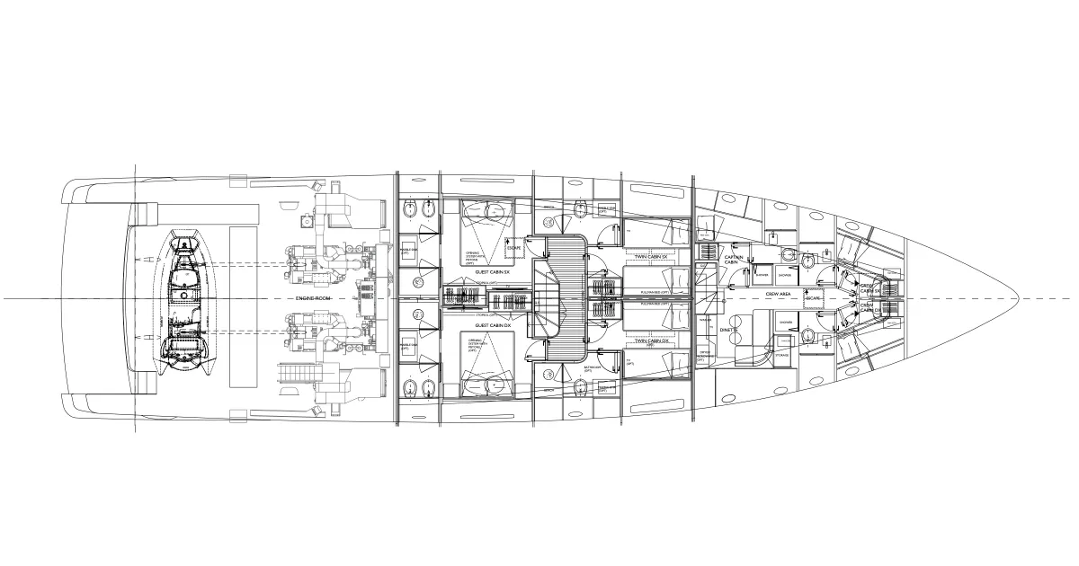 Sanlorenzo SD96 — Plans photo 1