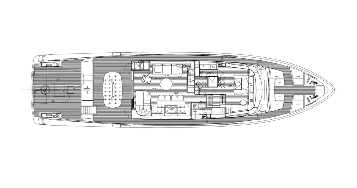 Sanlorenzo SX100 — Plans photo 4
