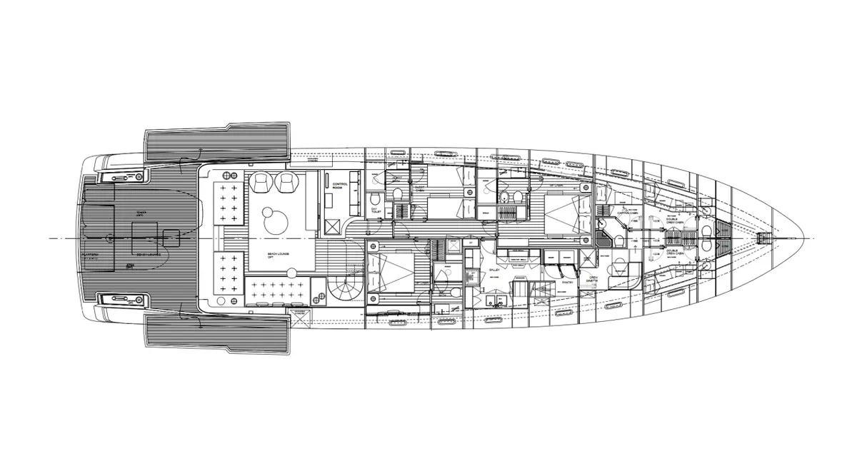 Sanlorenzo SX100 — Plans photo 1