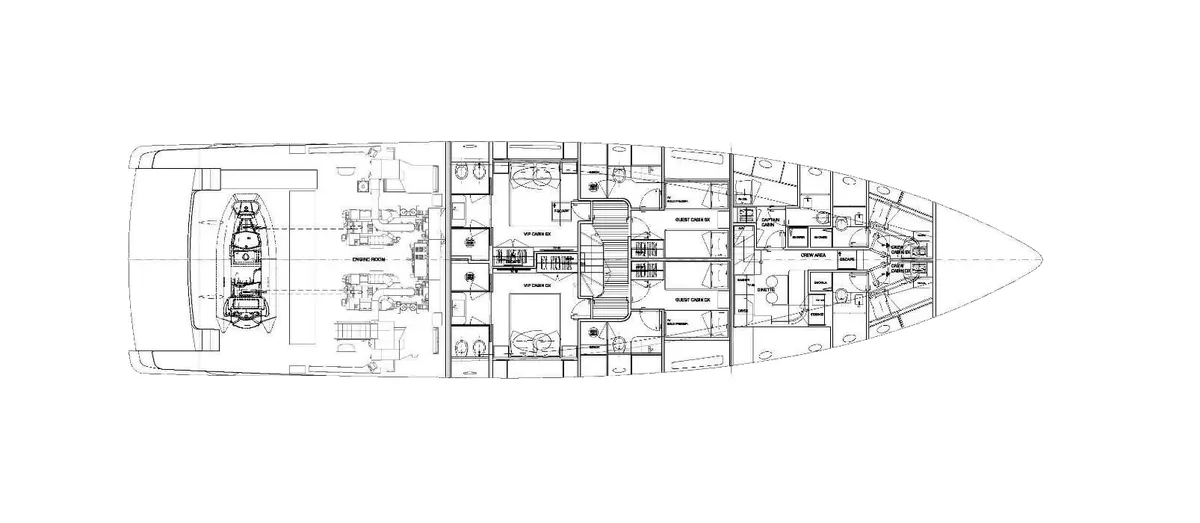 Sanlorenzo SD96 — Plans photo 1