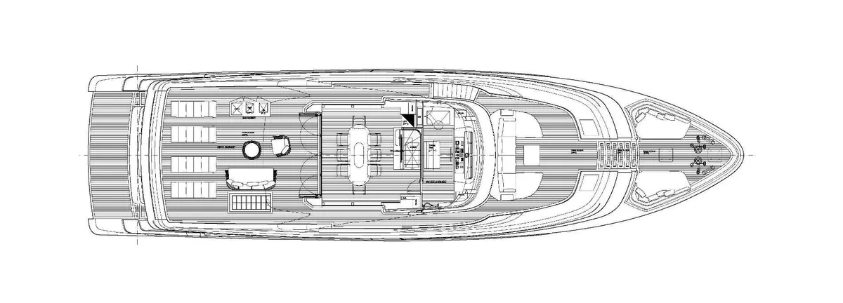 Sanlorenzo SD96 — Plans photo 2