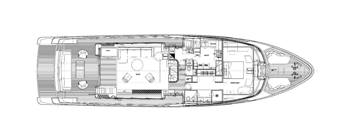 Sanlorenzo SD96 — Plans photo 3