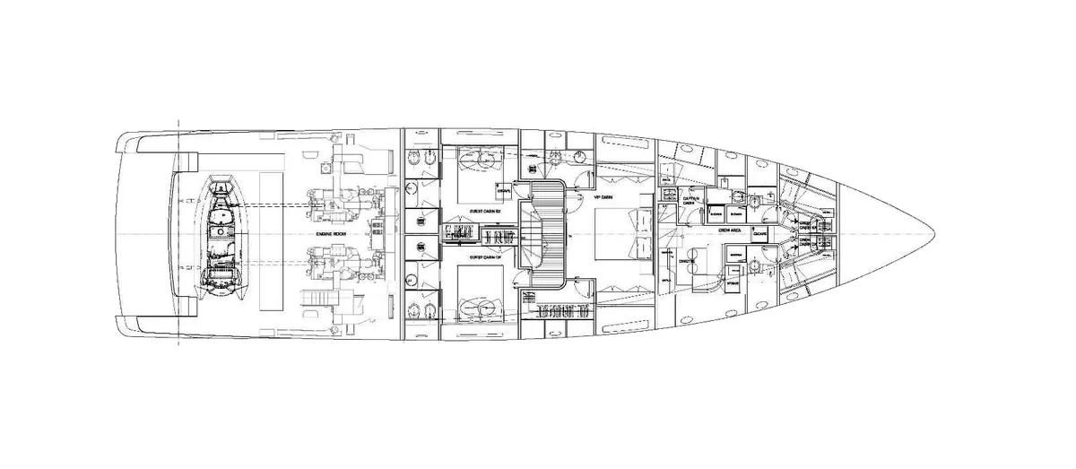 Sanlorenzo SD96 — Plans photo 4