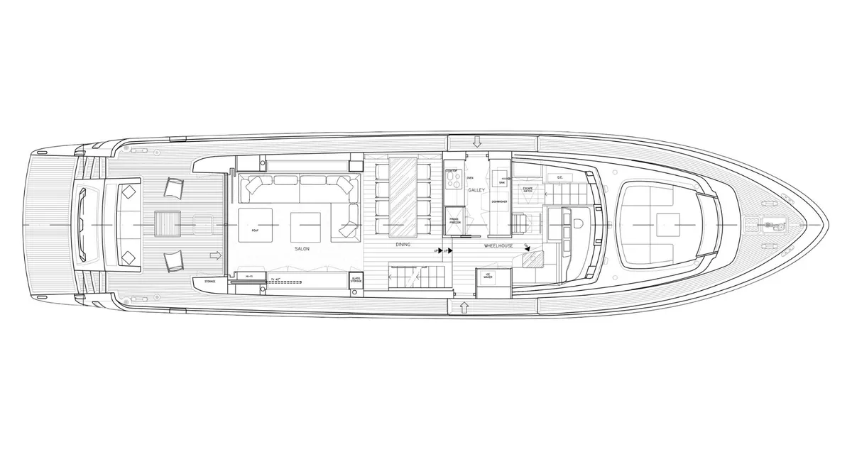 Sanlorenzo SL78 — Plans photo 3