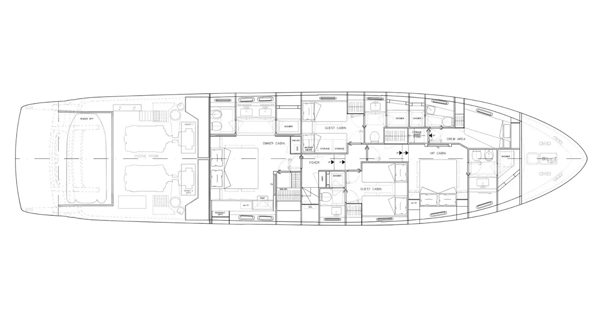 Sanlorenzo SL78 — Plans photo 4