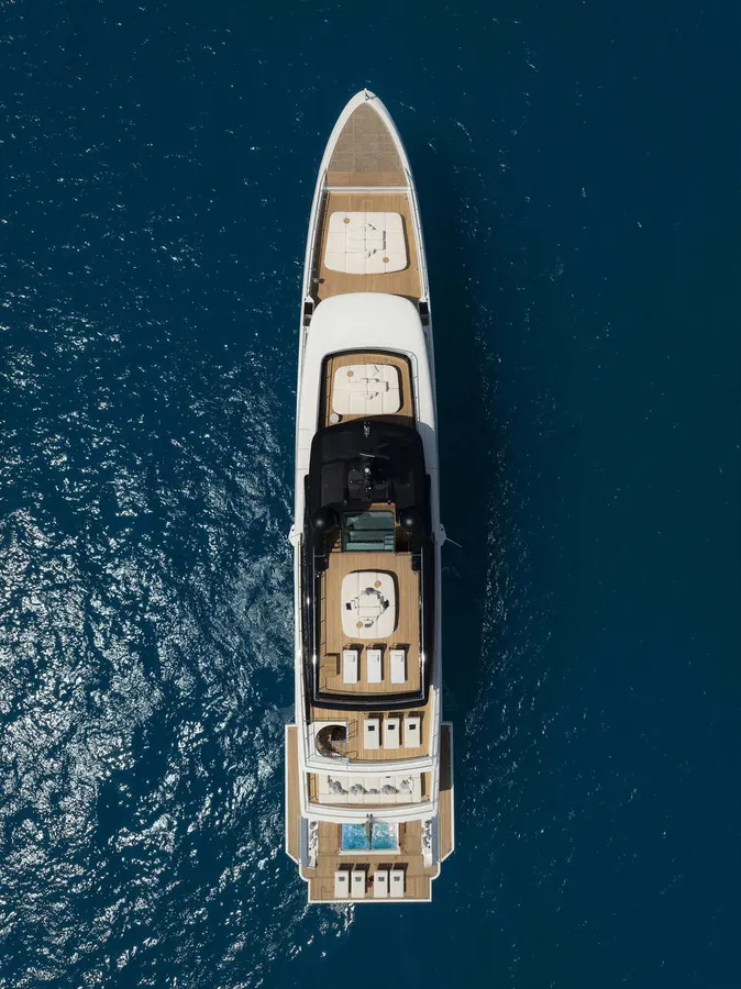 Sanlorenzo 50Steel — Aerial photo 1