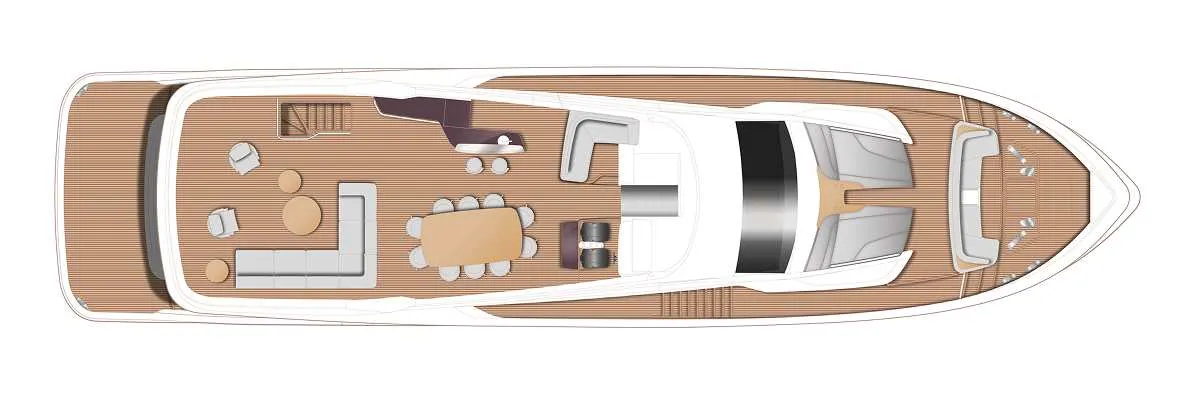 Princess Y95 — Exterior photo 6