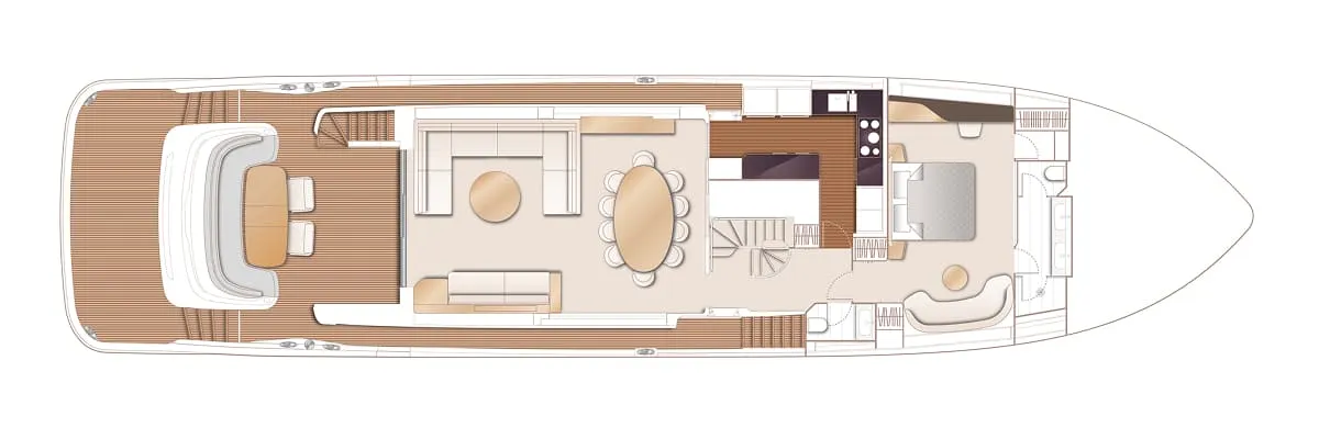 Princess Y95 — Exterior photo 7