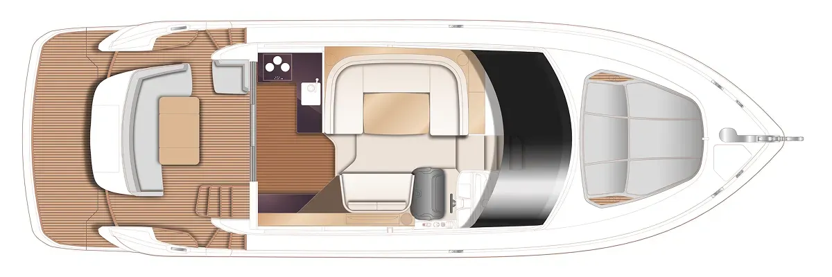 Princess F45 — Plans photo 2