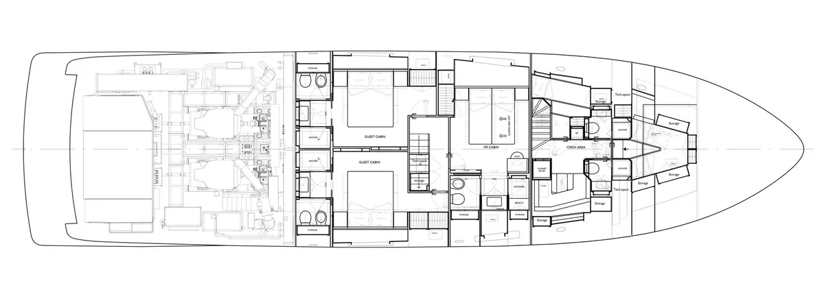 Sanlorenzo SD90 — Plans photo 1