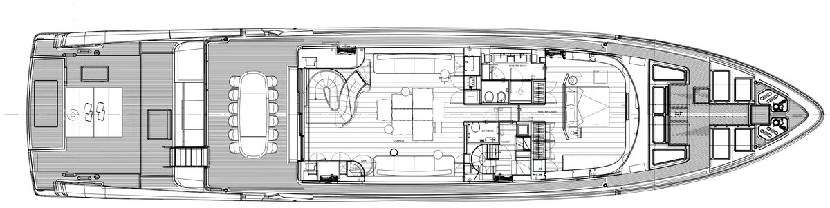 Sanlorenzo SX120 — Plans photo 5