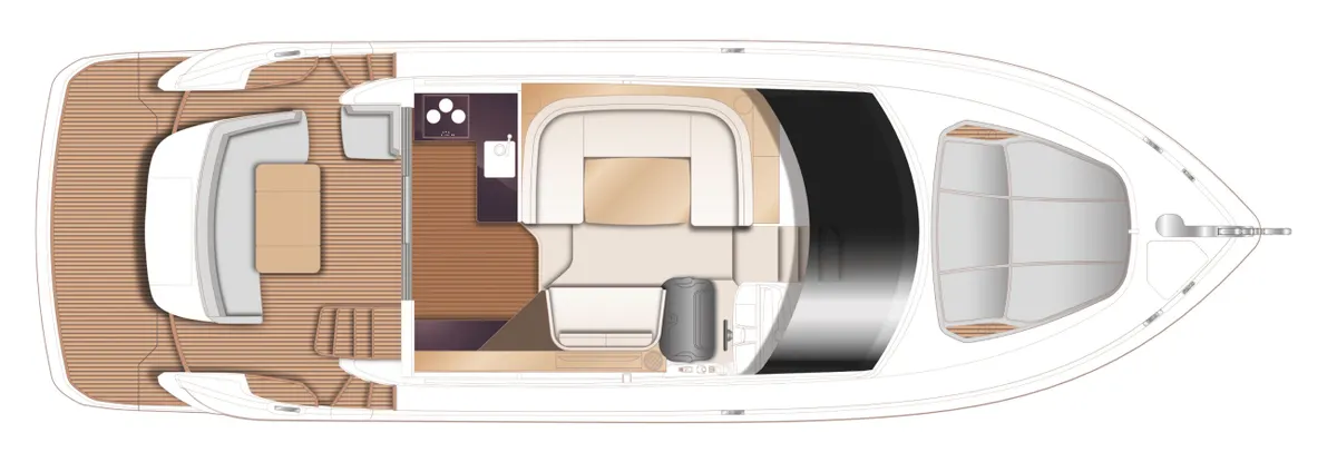Princess F45 — Plans photo 2