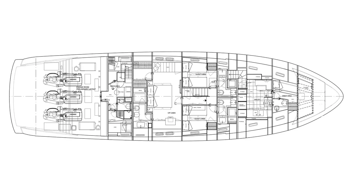 Sanlorenzo SX88 — Plans photo 1