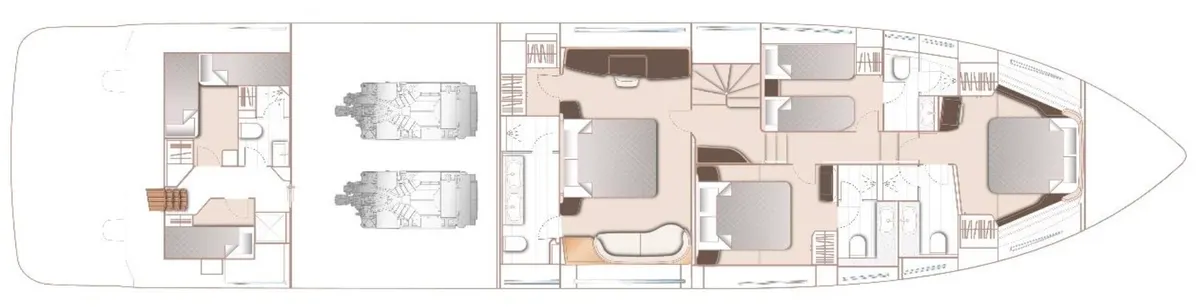 Princess X80 — Plans photo 1