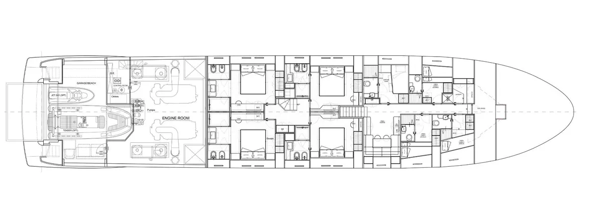 Sanlorenzo SL120A — Plans photo 1