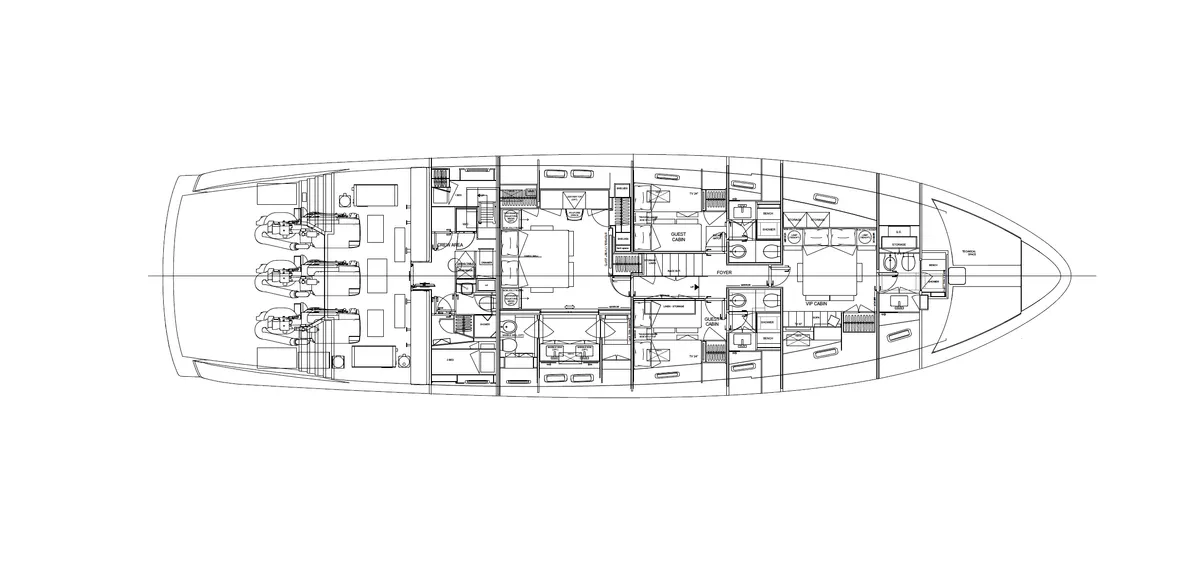 Sanlorenzo SX88 — Plans photo 1