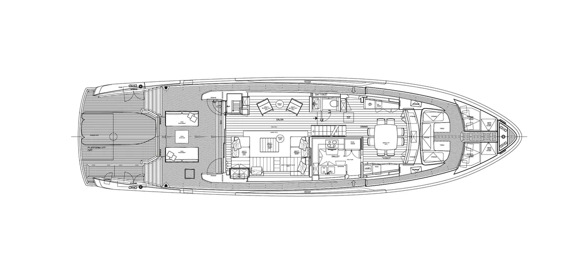Sanlorenzo SX88 — Plans photo 3