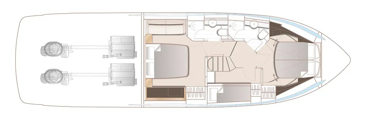 Princess F50 — Plans photo 3