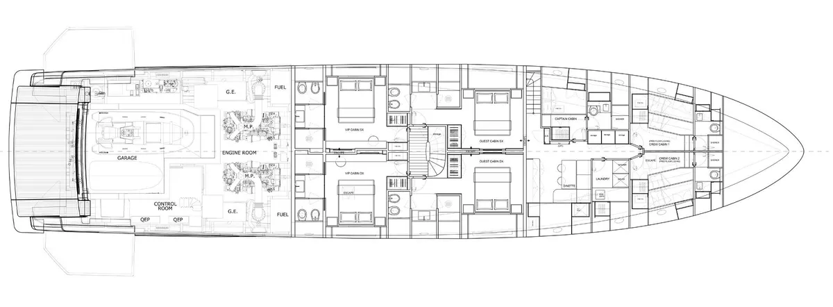 Sanlorenzo SD118 — Plans photo 5