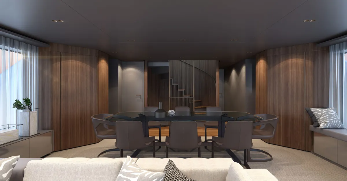 Sanlorenzo SD118 — Interior photo 1