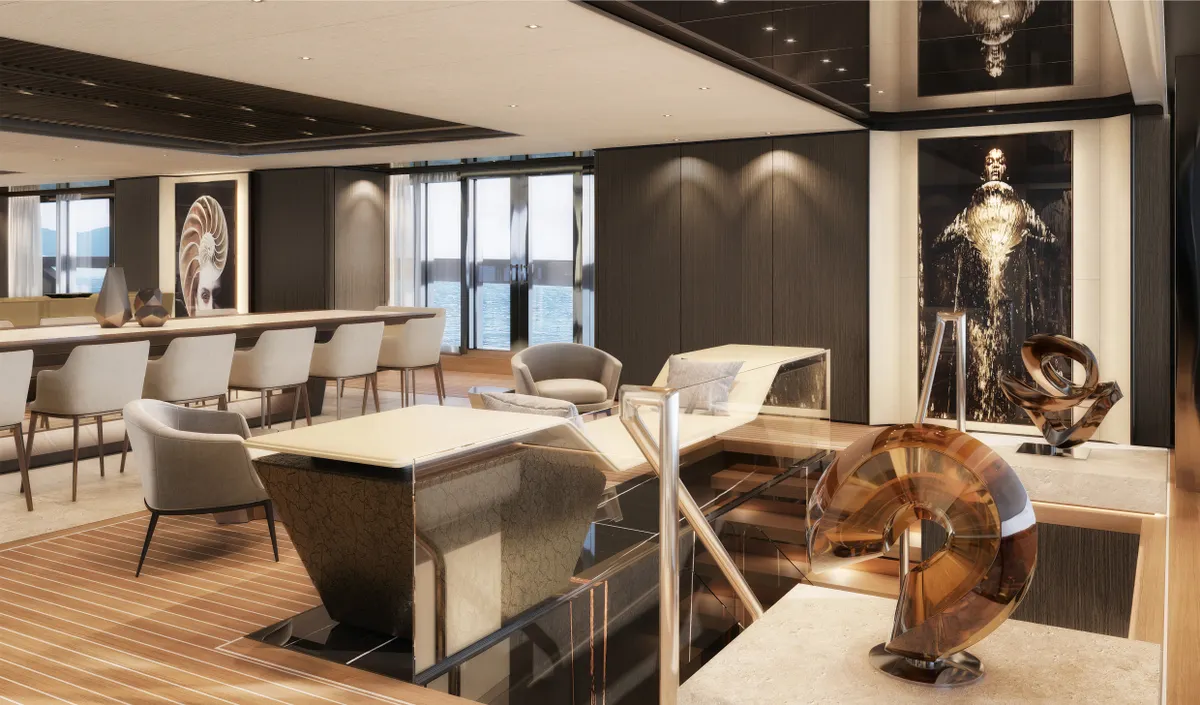 Sanlorenzo 74Steel — Interior photo 7