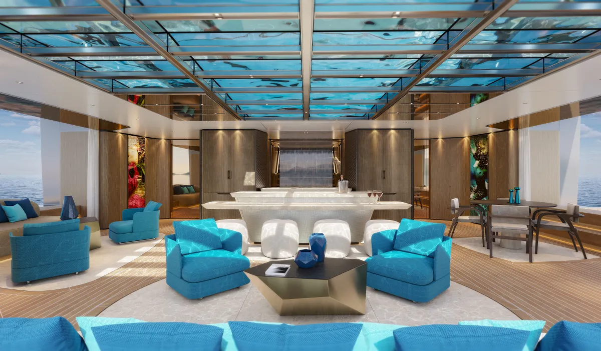 Sanlorenzo 74Steel — Interior photo 17