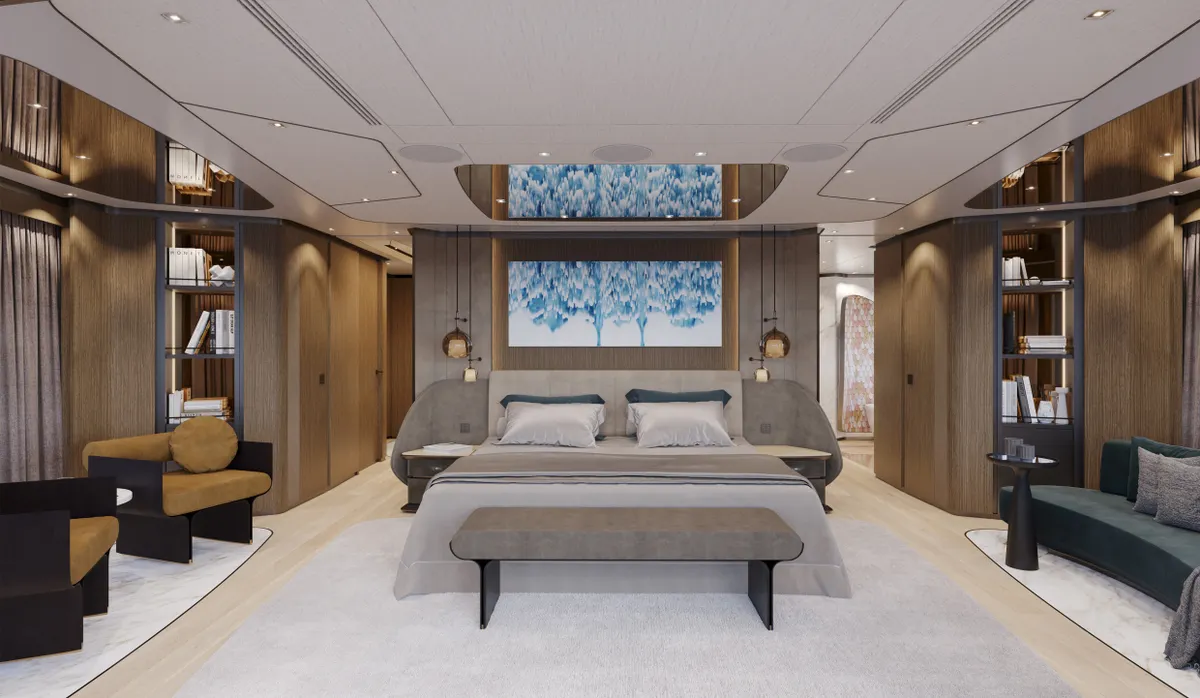 Sanlorenzo 74Steel — Interior photo 9