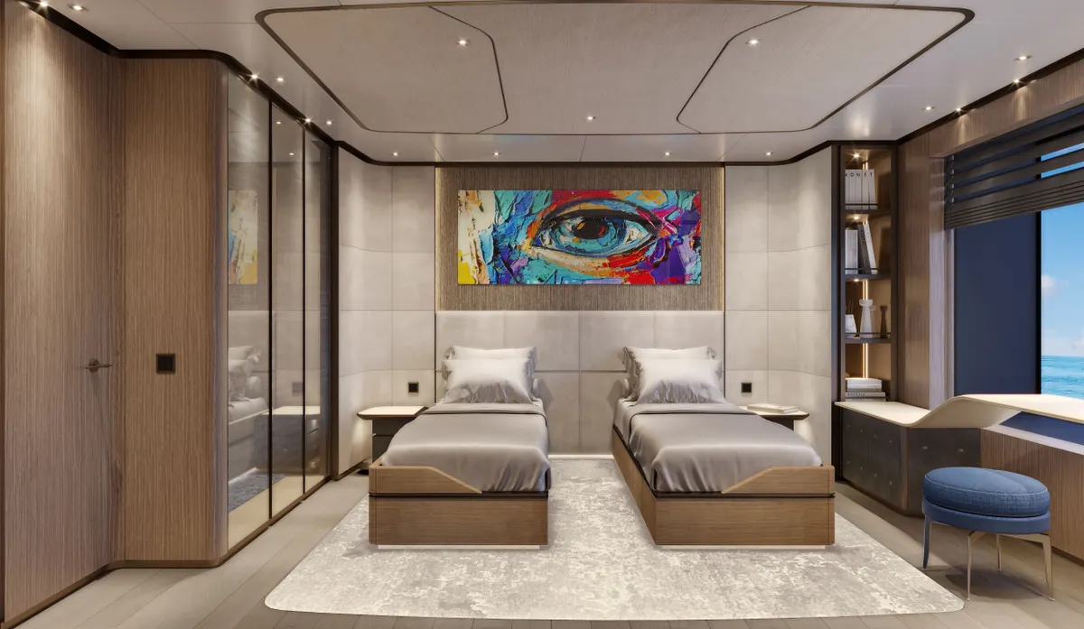 Sanlorenzo 74Steel — Interior photo 2