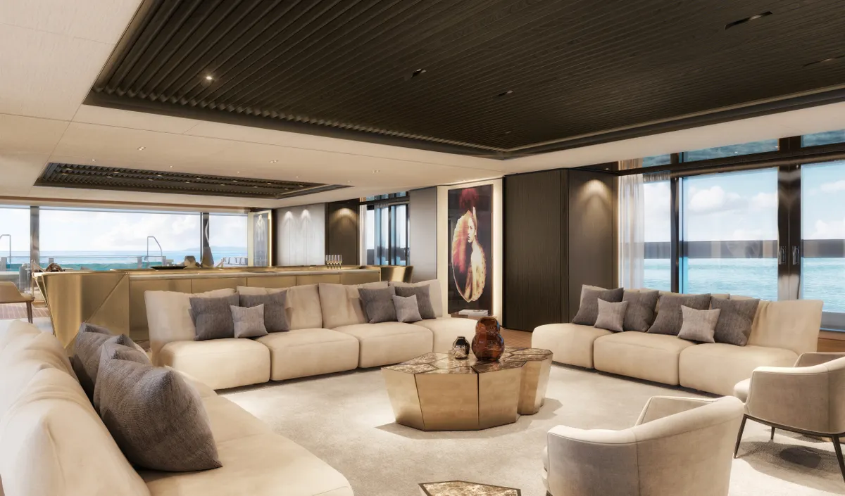 Sanlorenzo 74Steel — Interior photo 3