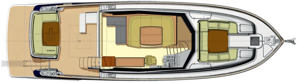 Azimut Magellano 53 — Plans photo 3