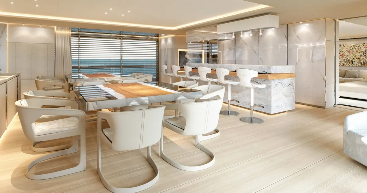 Sanlorenzo 64/70Steel — Interior photo 6