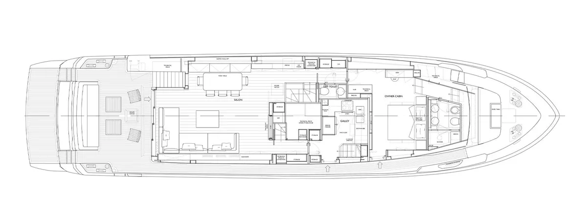 Sanlorenzo SL90A — Plans photo 4