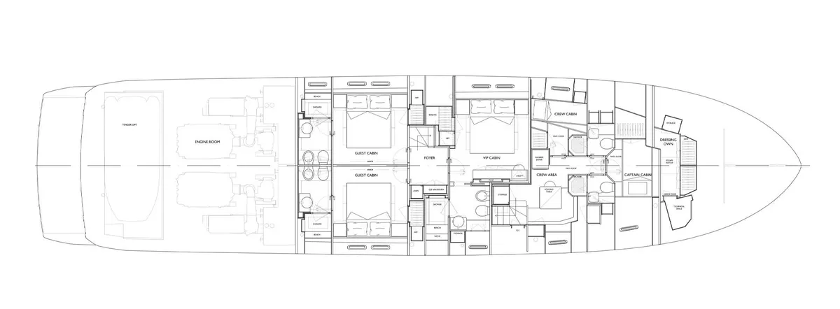 Sanlorenzo SL90A — Plans photo 1