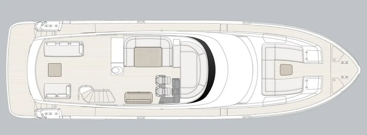 Azimut Magellano 66 (020) — Plans photo 2