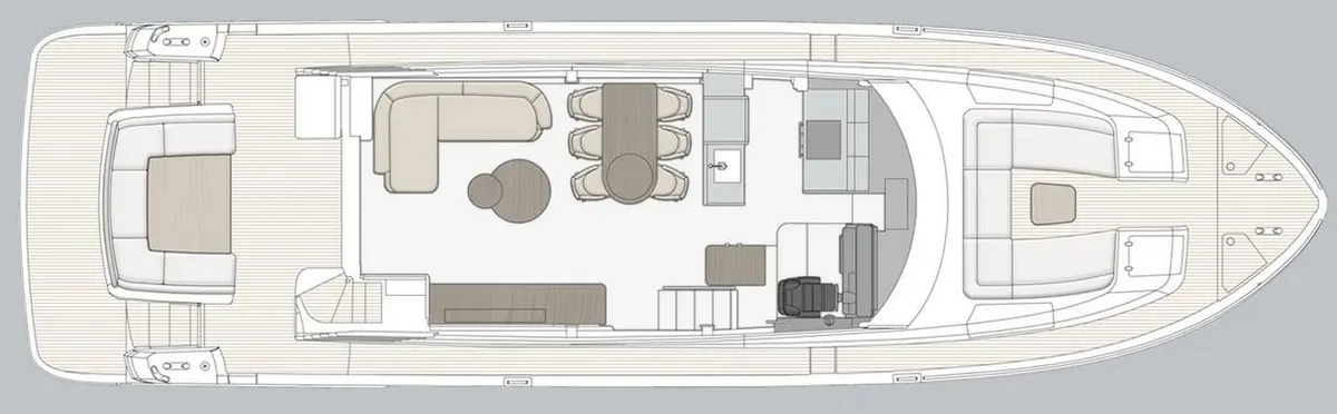 Azimut Magellano 66 (020) — Plans photo 3
