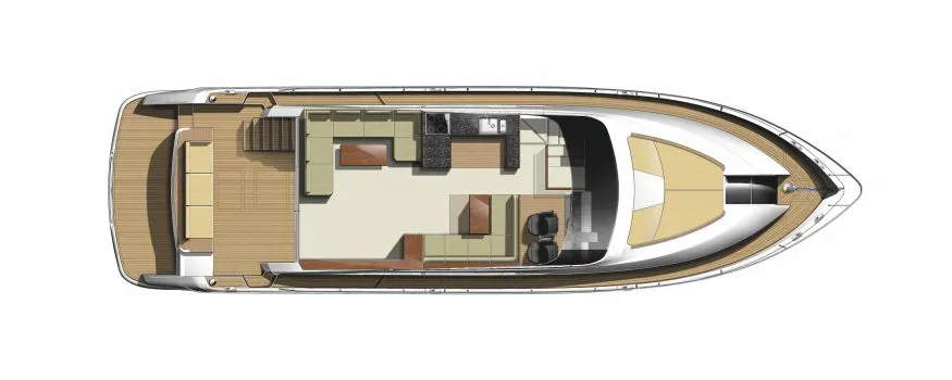 Fairline Squadron 55 (2009) — Plans photo 2