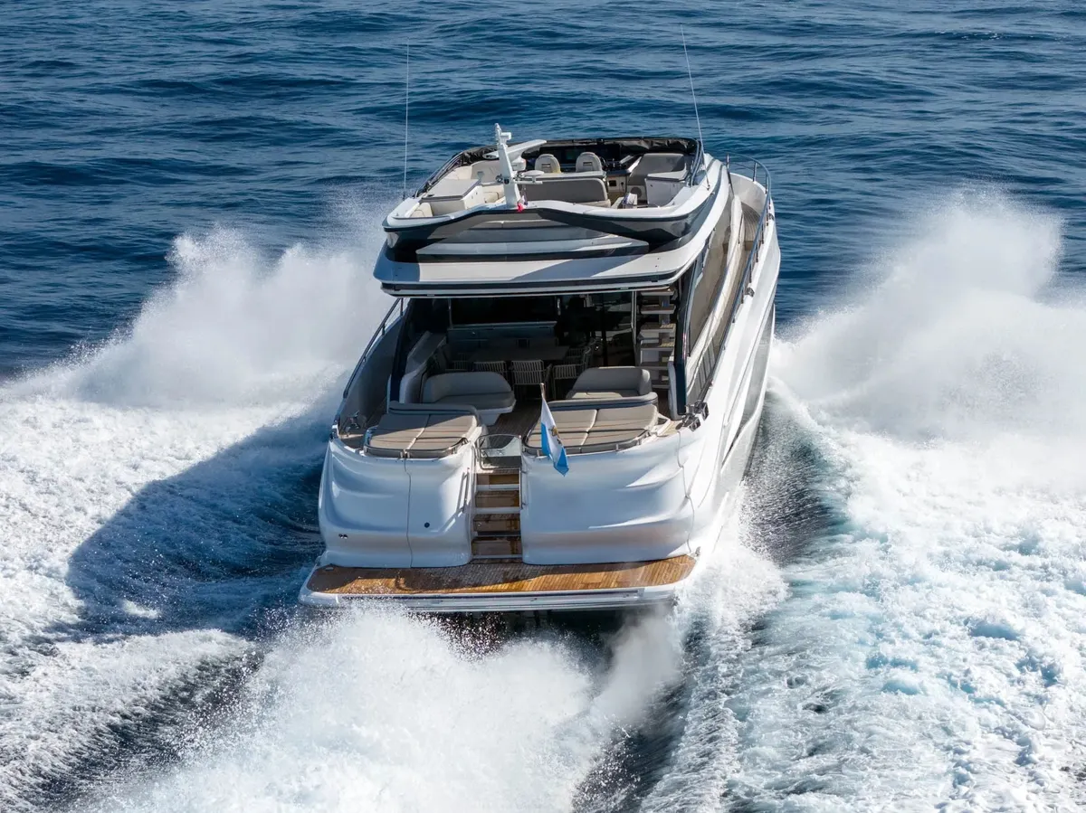 Princess S80 — Aerial photo 1